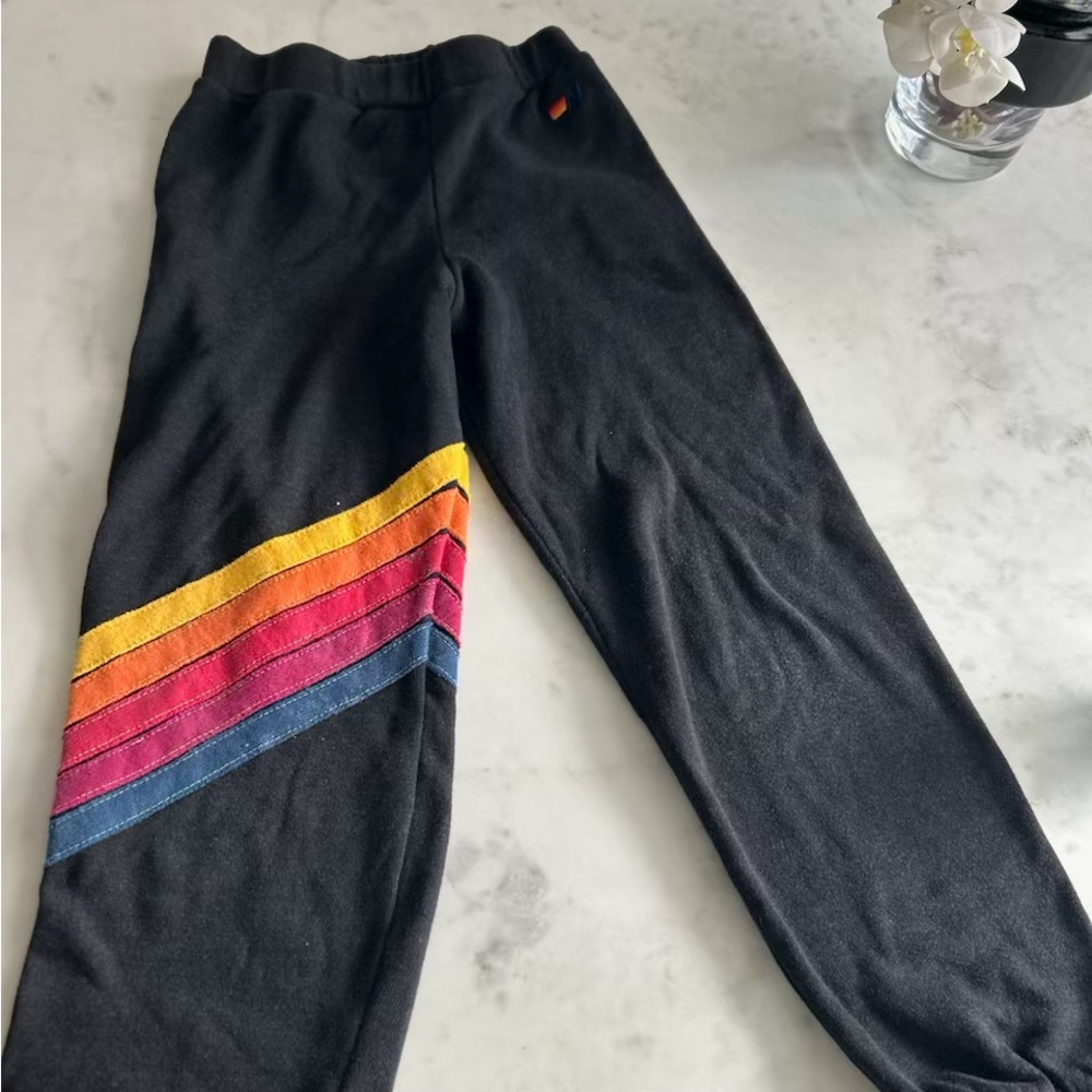 Boys Size 12 - charcoal aviator nation sweatpants